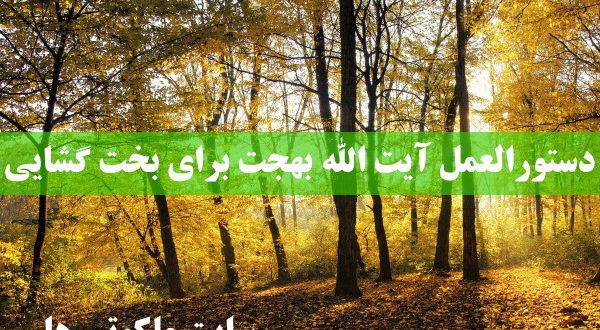 دستورالعمل آیت الله بهجت برای بخت گشایی و ازدواج سریع